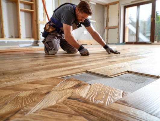 parquet et revêtement de sol à paris, france par Renobatec